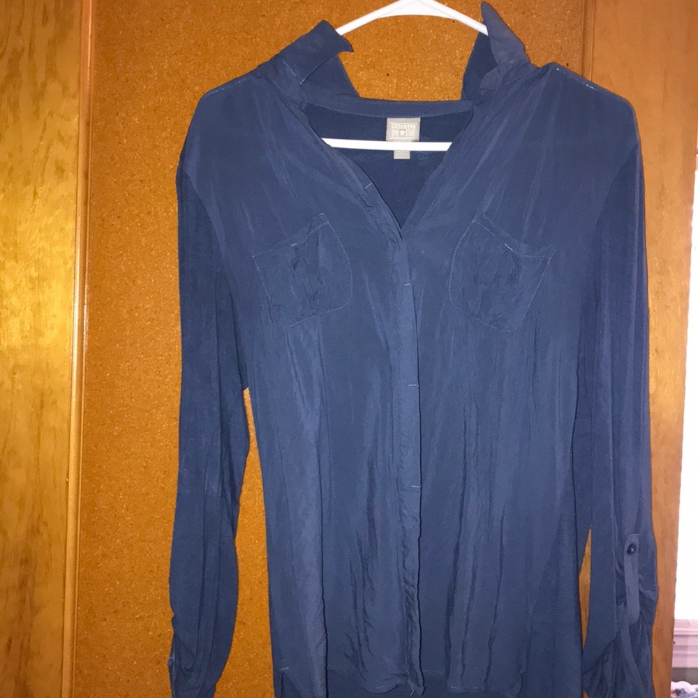 button up blouse